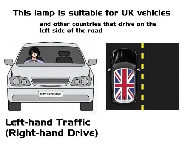 HELLA Halogen-Headlight - left - for e.g. Skoda K (UK, LH traffic) 1LF012669-111 - Image 2 of 4