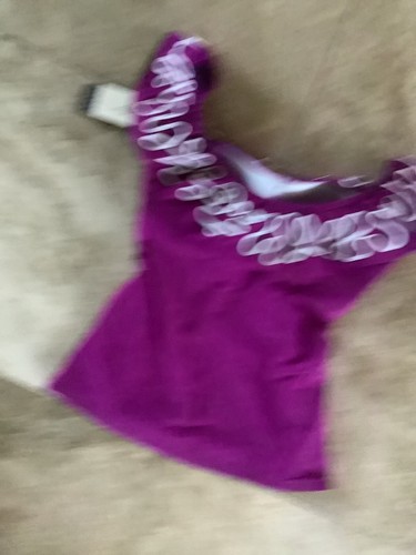 NEU MIT ETIKETT GRÖSSE 40D GOTTEX PROFIL TANKINI RET $ 98,00 MAGENTA BÜGEL WEICH-BH, GERAFFT - Bild 5 von 7