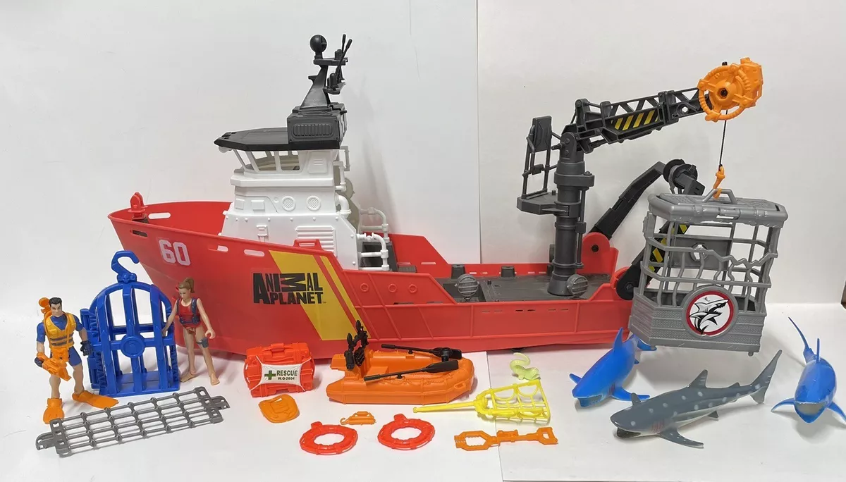 Animal planet deep sea shark research best sale playset