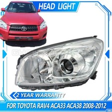 Left Passanger For Toyota RAV4 Headlight Assembly ACA30 4 Cyl Series 2.4 08-12