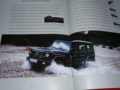 1995 Mercedes-Benz Brochure – W202 W210 S124 C124 W140 C140 R129 W463 Collection