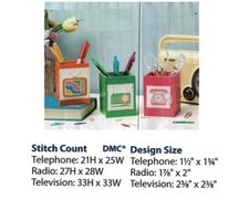 RETRO TECH CROSS STITCH PATTERN ONLY  -  YD  8RA