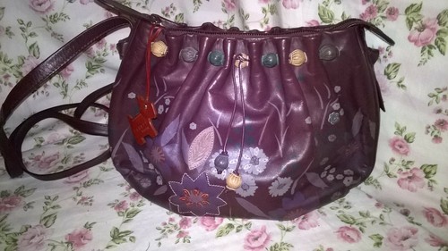 purple radley bag