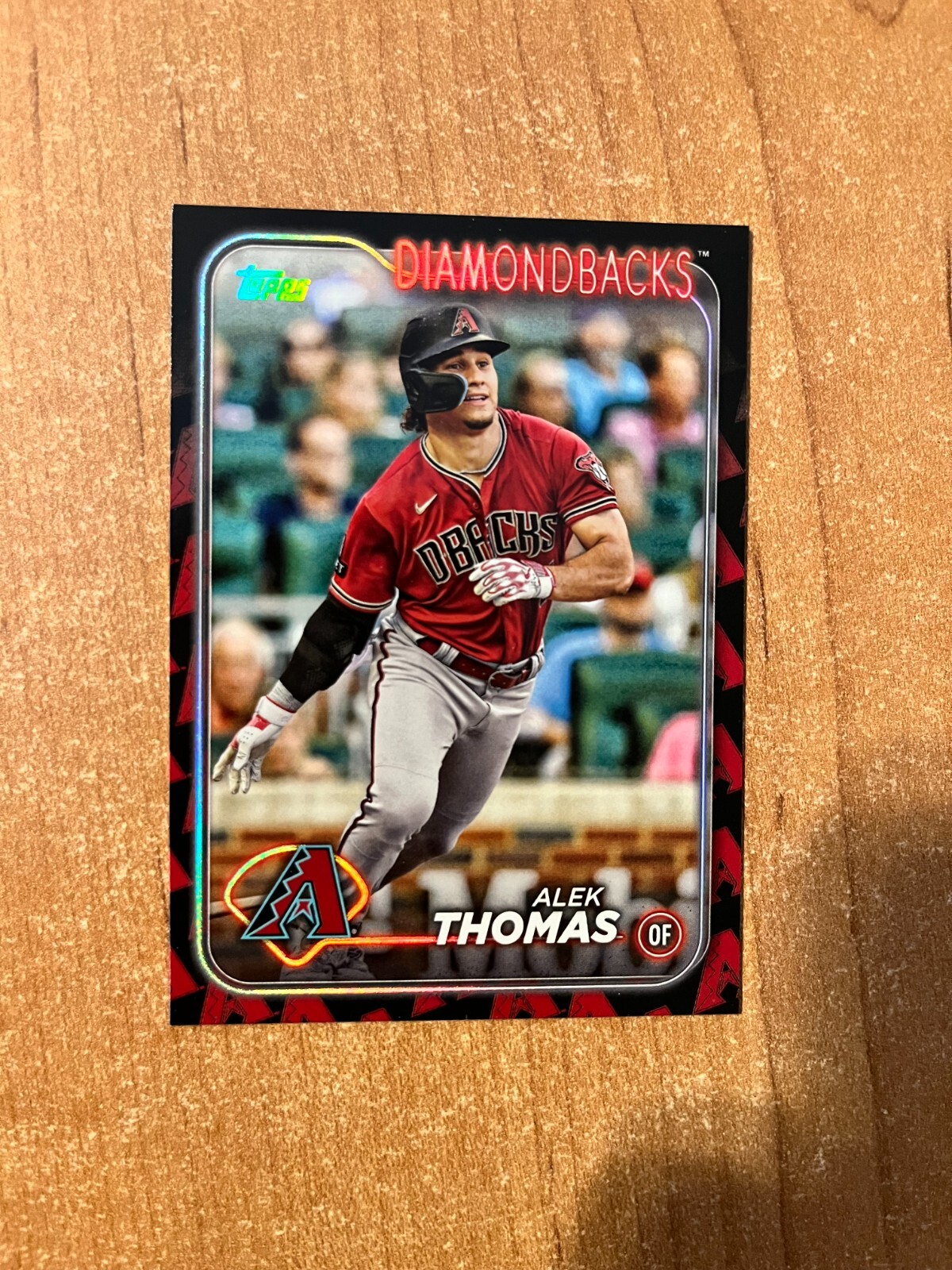 2024 Topps Series 1 - Alek Thomas - #282 Team Color SSP Parallel Variation