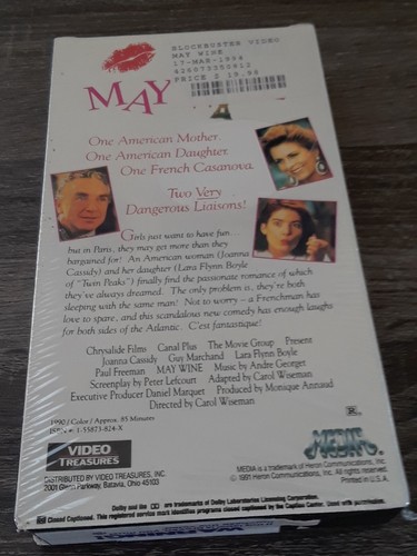 May Wine (VHS, 1990) Joanna Cassidy bb1 - Picture 5 of 8