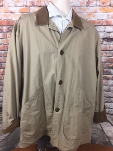 J Crew Men S Barn Coat Jacket Size Large 100 Cotton Corduroy