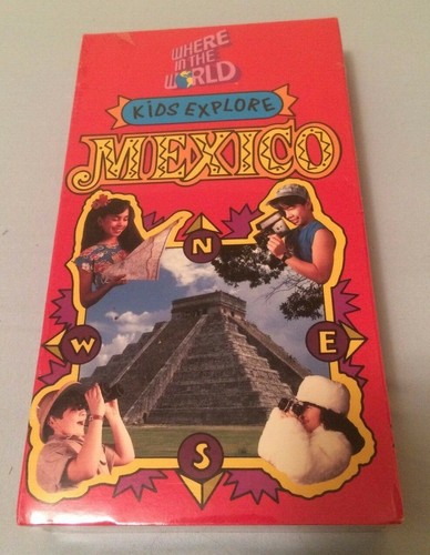 Kids Explore Mexico VHS tape Where In The World New Sealed