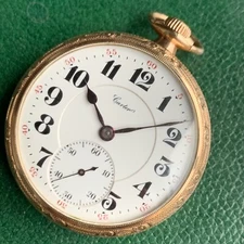 1915 Illinois Grade 706 Two Tone - Private Label 16S 17 Jewels Pocket Watch