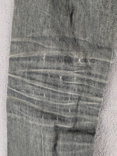 Jean Slim Selvedge Bonne Gueule Homme S Gris Bleu Dirtywash Stonewash Japan - Imagen 10 de 17