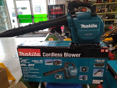 SOFFIATORE ASPIRATORE DUB363ZV BL Makita Batteria 18V X 2 Aspirafoglie  litio | eBay