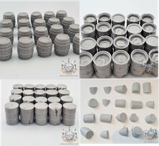 Barrels Scenery Terrain for 28mm Miniature Wargames, resin cast NOT 3D printed 
