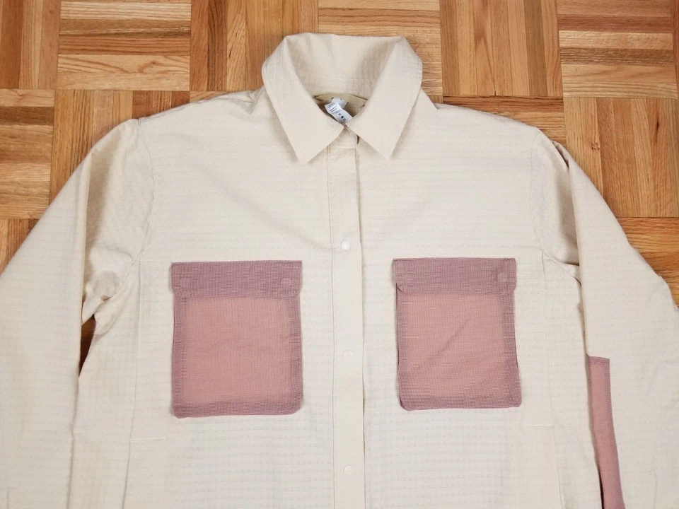 CAMISA LULULEMON OVERSIZE ACTIVA ABOTONADA TALLA 6 Foto 2 de 4