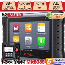 2025 Autel MaxiCOM MK808S Bidirectional Car Diagnostic Scanner Tool Key Coding