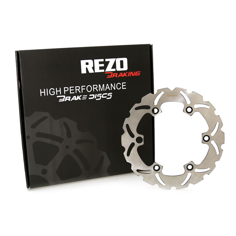 Rezo Wavy Stainless Rear Brake Rotor Disc for Honda VFR 750 F 88-89