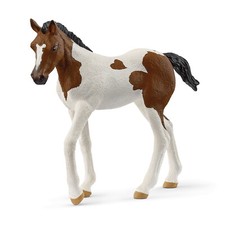Image of Schleich 14899 Paint Horse Foal figure horse model Paint Horses toy foals toys