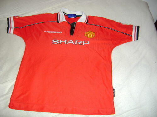 Manchester United shirt jersey Umbro 158 cm vintage 1998/00 | eBay