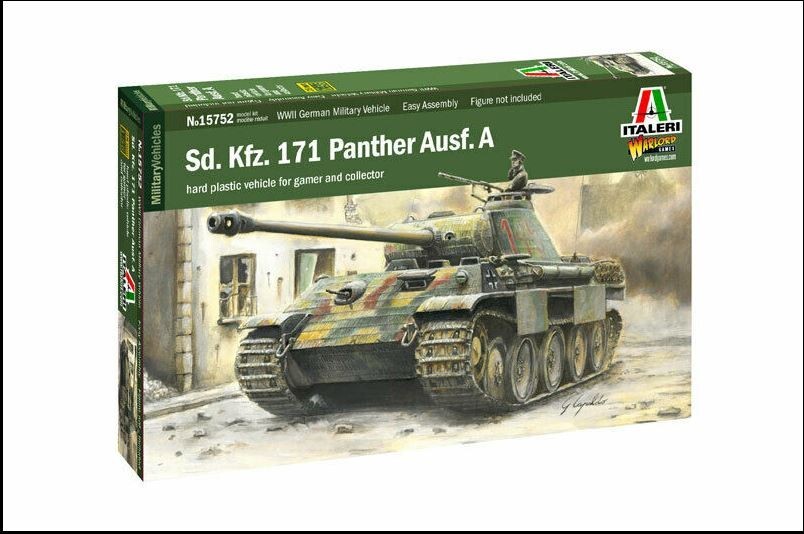 Italeri Warlord Games  1/56 scale  Sd.Kfz 171 Panther Ausf A #15752