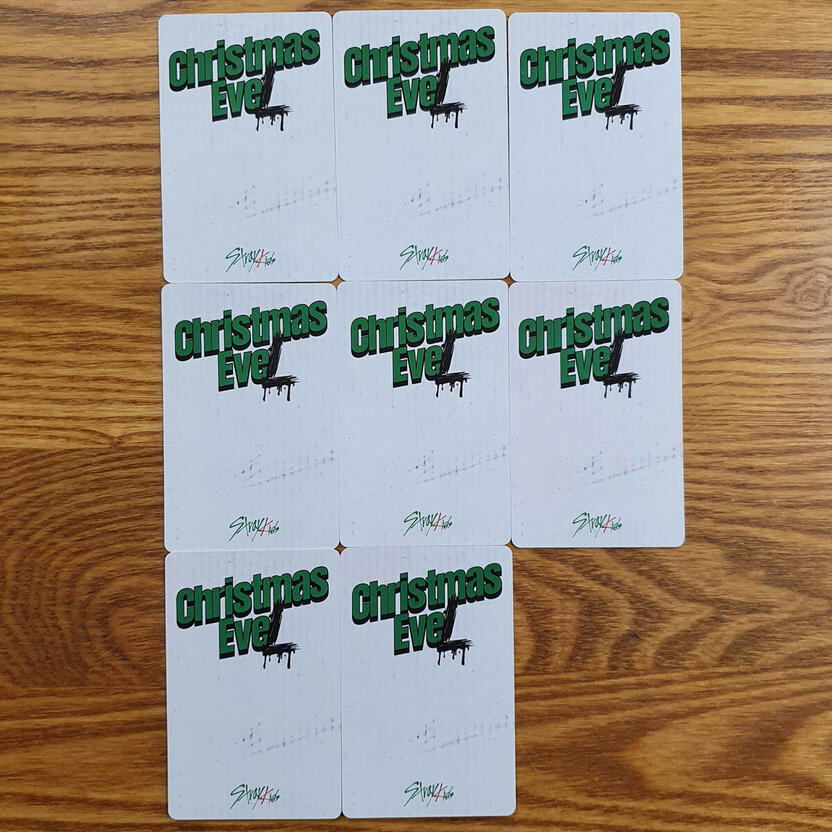 Official Photocard Set 8 Pcs Stray Kids Holiday Special Single