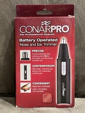 NEW CONAIR PRO BATTERY OPERATED NOSE  EAR HAIR TRIMMER - ORIGINAL MODEL CPNE1