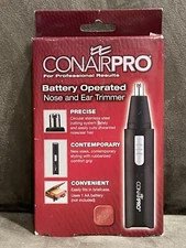 NEW! CONAIR PRO BATTERY OPERATED NOSE & EAR HAIR TRIMMER - ORIGINAL MODEL CPNE1