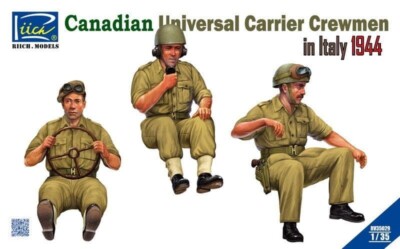 Riich 1/35 Canadian Universal Carrier Crewmen in Italy Campaign 1944