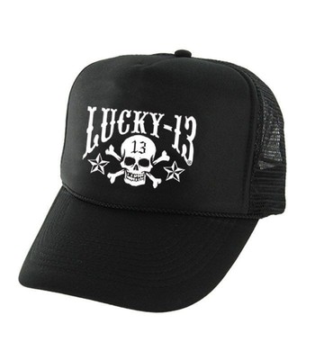 lucky 13 trucker hat