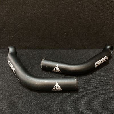 Profle Design Boxer Bar Ends: Black L-Bend Bicycle Handlebar End Grips