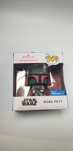 Hallmark Ornament Star Wars Boba Fett Walmart Exclusive Funko Pop Christmas - Picture 6 of 12