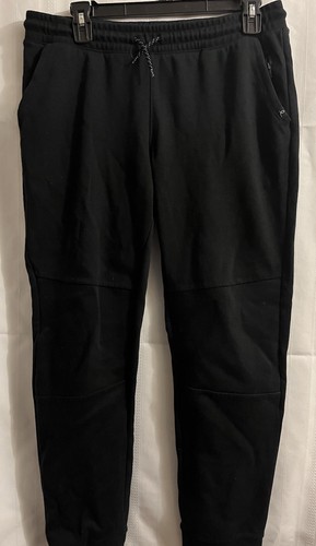 Art Class Boys Black Sport Knit Pull-On Jogger Pants Reinforced Knee Joggers XXL - Picture 3 of 10
