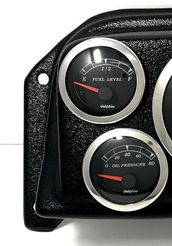 1987 1988 1989 1990 1991 1991 1993 Ford Mustang 6 Gauge GPS Dash Penel Set Black - Picture 2 of 7