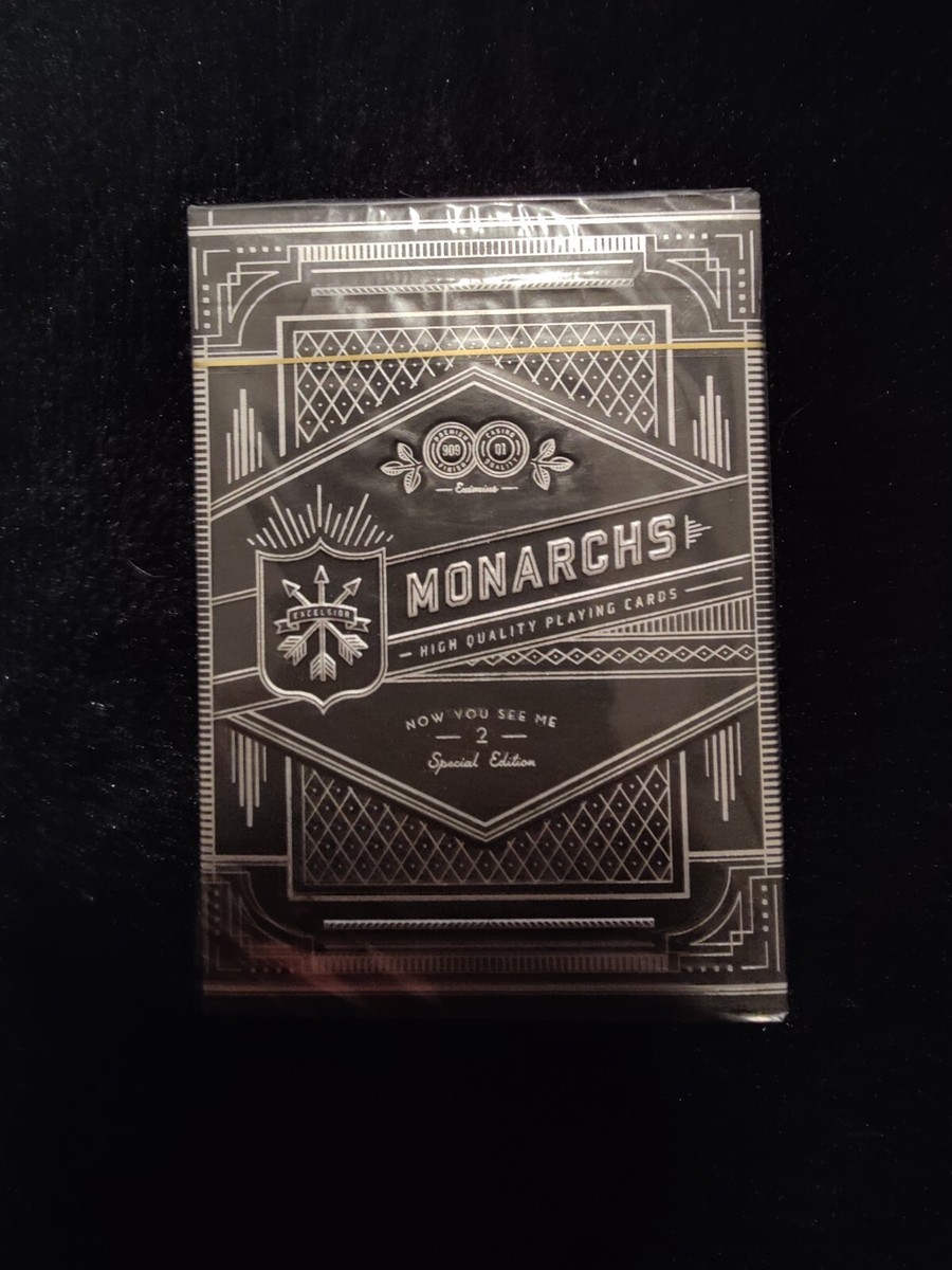 Monarch Now you see me 限定版 Monarch - Now You See Me Playing Cards | theory11