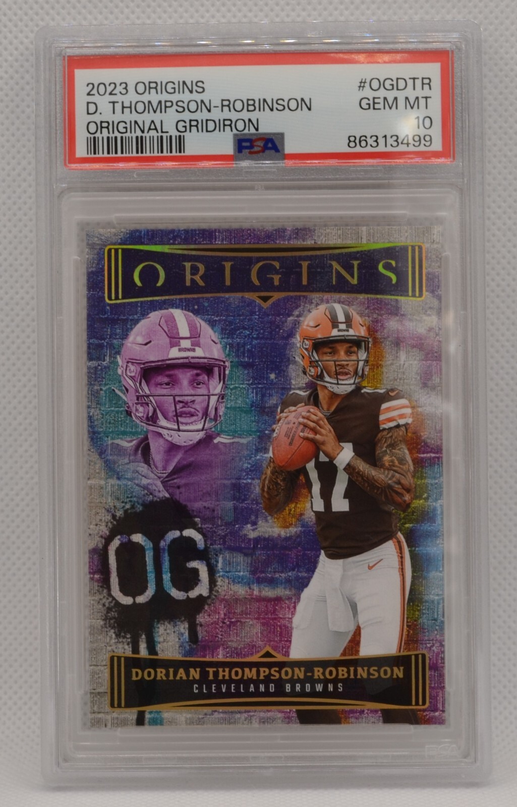 Dorian Thompson-Robinson Panini Origins Original Gridiron #OGDTR Base