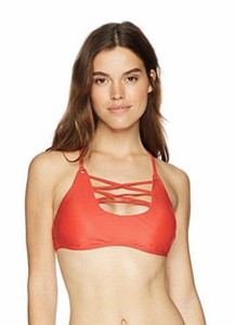 criss cross front bikini top