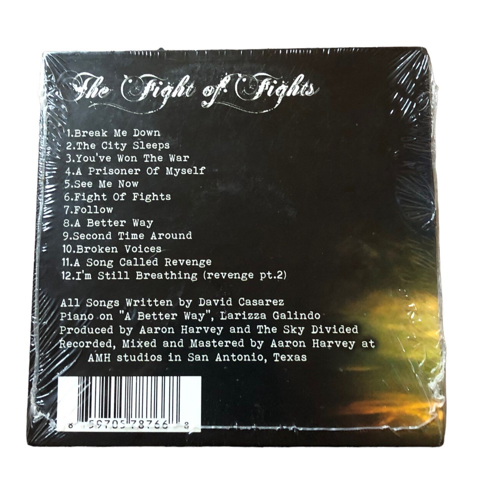 The Sky Divided The Fight Of Fights CD 2019 indie rock rare cd Brand