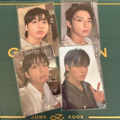 BTS ジョングク GOLDEN weverse USA トレカ BTS Jungkook GOLDEN Weverse Albums Photocard Postcard Photobook