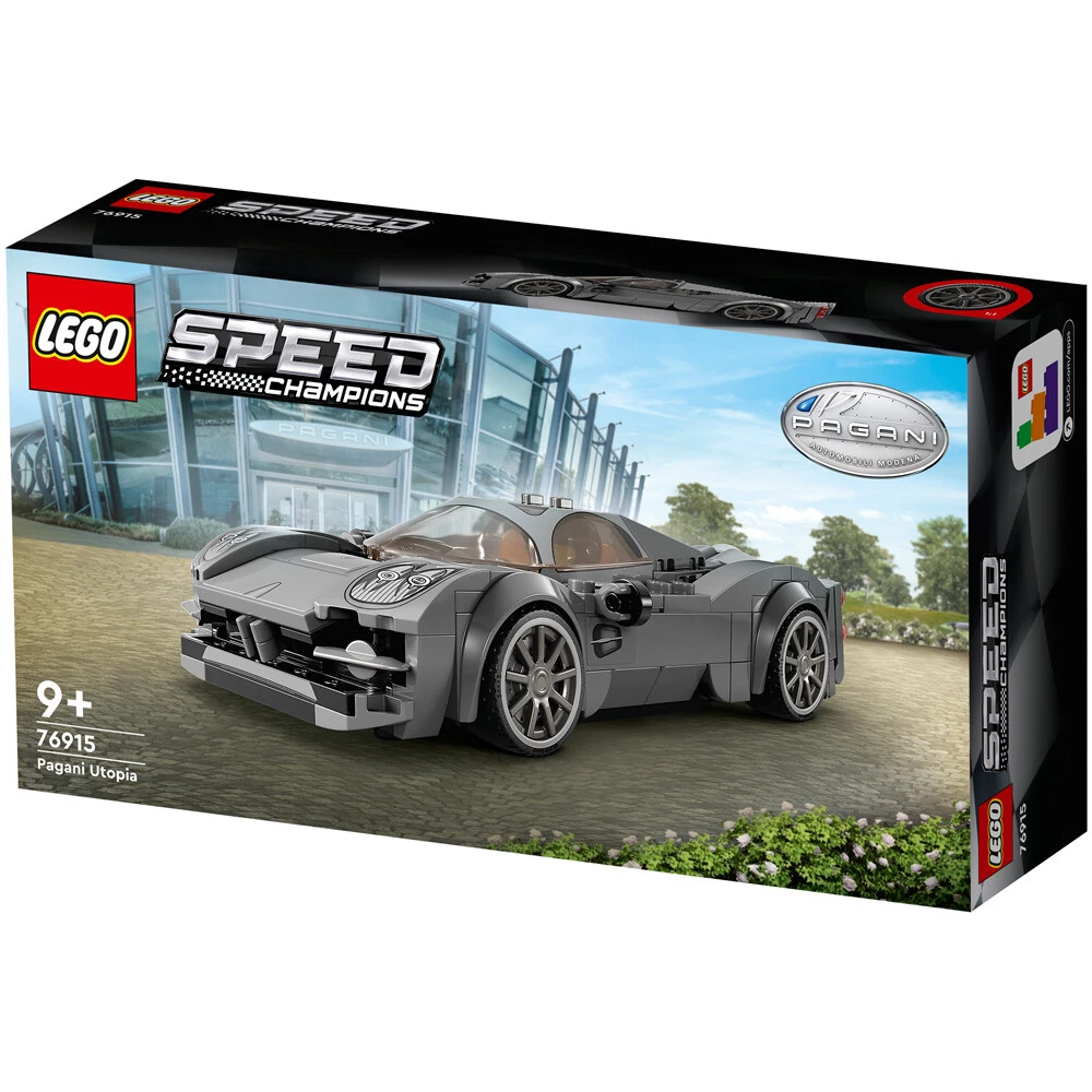 LEGO Speed Champions Pagani Utopia 249 Piece Sports Car Set 76915 Ages 9+