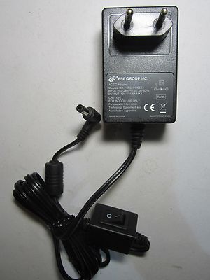 12V AC-DC Adapter Netzteil für ADASTRA In-Wall Bluetooth Stereo Verstärker