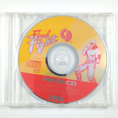 Final Fight CD (SEGA MEGA CD) Nur Disc