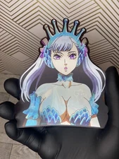 Black Clover Noelle Silva Waifu 3D Lenticular Motion Moving Car Sticker Decal
