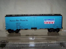 MTRL N-Scale 40' Steel Reefer American Beef Packers(RTR)