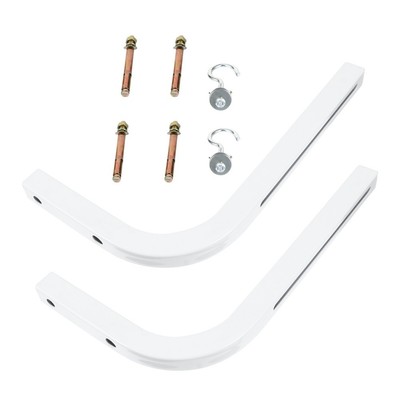 2PCS Universal Projector Screen L-Spurte Wandhänge-Mount mit Haken