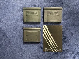 Atari Jaguar Games Lot Temptest Manual Flashback Raiden WOWSERS!!! 