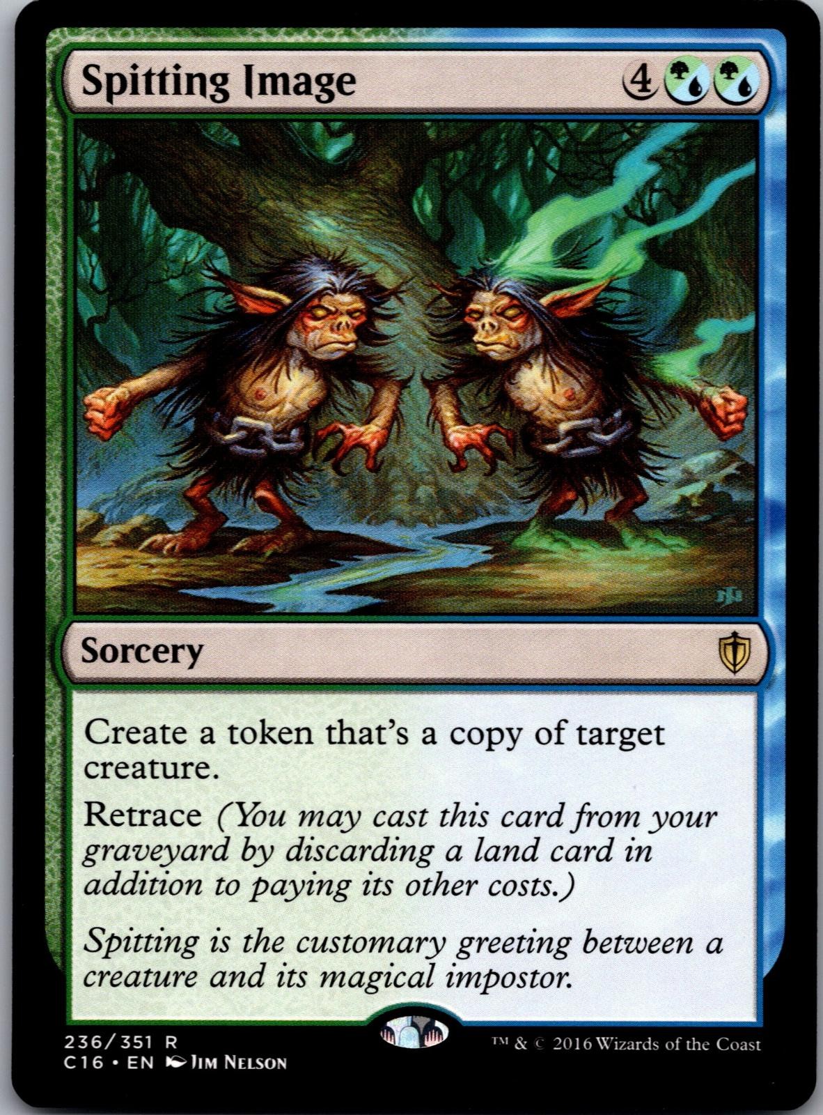 Spitting Image 236 Rare Commander 2016 Magic: The Gathering Lightly Played