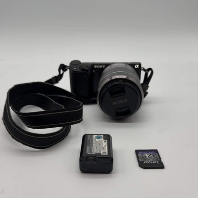 Sony Alpha NEX-5R 16.1MP Mirrorless Camera and Sony E 18-55mm f/3.5-5.6 OSS