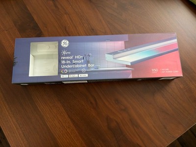 GE CYNC Reveal HD+ Smart Undercabinet LED bar, 18''