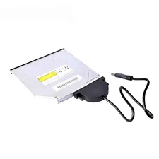 External CD DVD Drive, USB 3.0 Player Burner Writer, for PC Laptop Windows 11 10