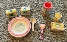 Cabbage Patch Kids Accessories 1983 Soap Cookies Bowl & More Vintage