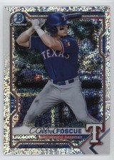 2021 Bowman Chrome Prospects Speckle Refractor /299 Justin Foscue #BCP-242 0ot5