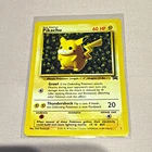 Pokemon TCG Base Set Pikachu Rare Black Star Promo 1999 60HP