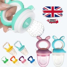 Baby Feeding Dummy Nibbles Fresh Food Fruit Feeder Weaning Nutrition Pacifier UK